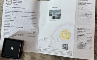 0.71 karaat diamant (gecertificeerd IGI LG597372517)